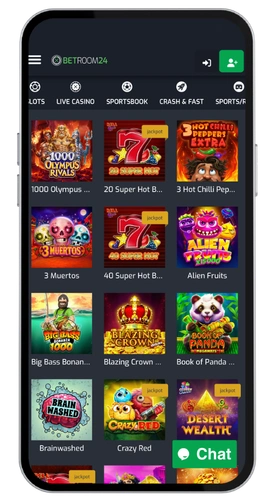 BetRoom24 Kasino app